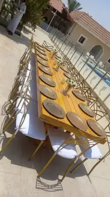 تاجير كراسي وطاولات اشكال والوان 0
