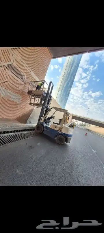 رافعه شوكية فور كلفت كرين ونش سله سيزر لفت مان لفت للاجار 6
