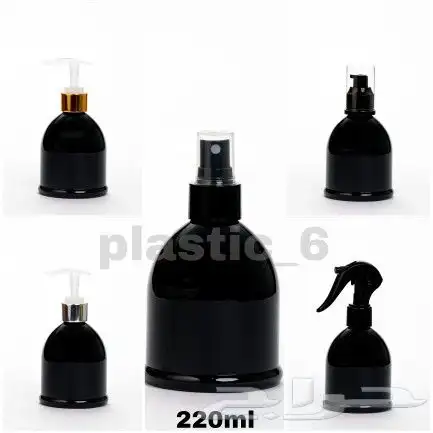 بخاخ معطرات الجو فارغة 220ml عبوات بلاستيكية فارغة 0