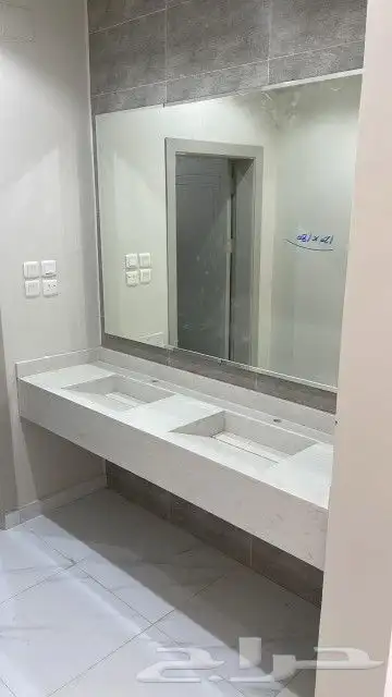تفصيل جميع النواع المغاسل رخام طبيعي صناعي بورسلان حسب الطلب 6