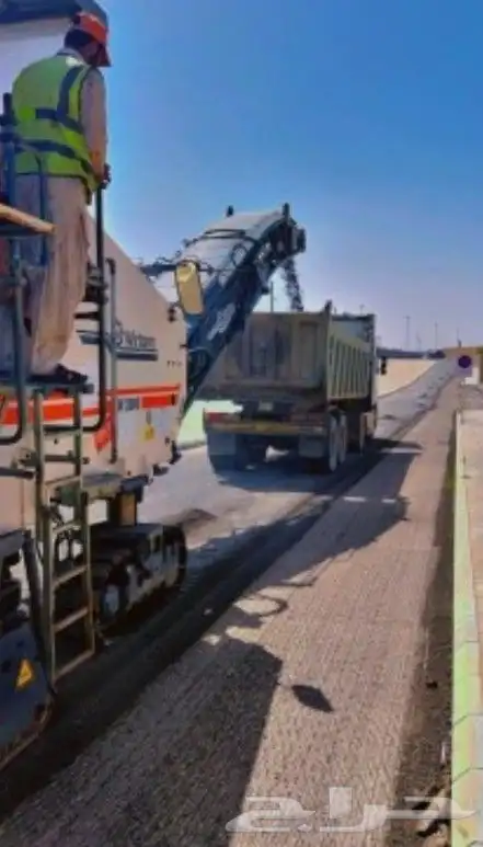 مقاول كشط و اسفلت   سفلته واجهات   رش مادة mc1   rc 2 6
