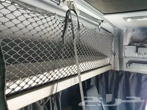 سرير اكترس جفالي تفصيل MB3 مع المنام والستاير وحاجز شبك 3