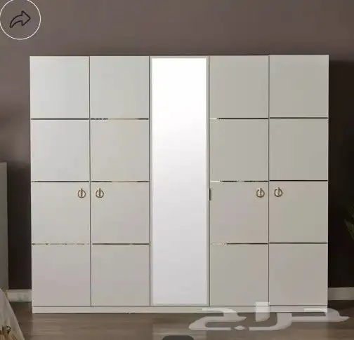 خصم اضافي دولاب ملابس كبير ب 1549 ريال فقط جديد هوم سنتر 4