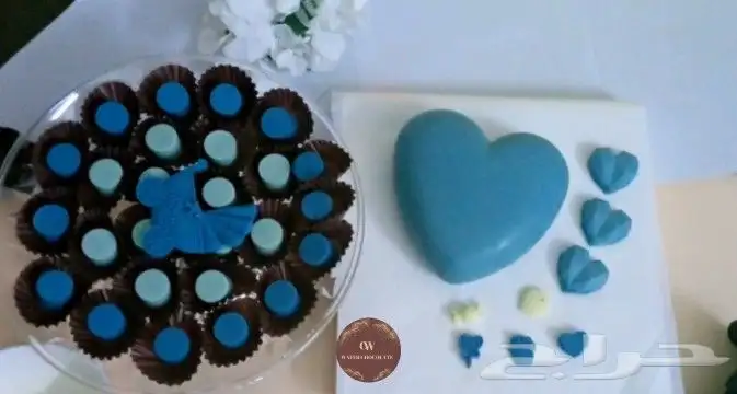 شوكولاته بلجيكية بحشوات متنوعة مواليد وأفراح 1