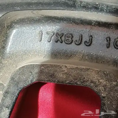 جنط نيسان فتك اصلي وكاله مقاس 17 سفاري 6