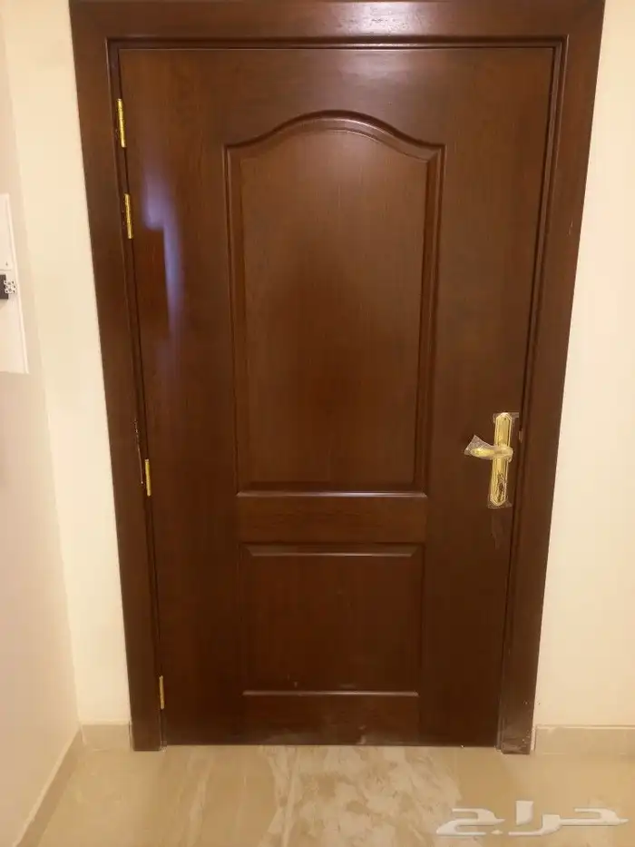 ابواب خشبيه باللهفوف نتميز بالدقه 0