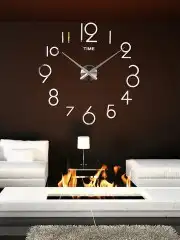 ساعات جداريه ثلاثيه الابعاد بحجم كبير 4