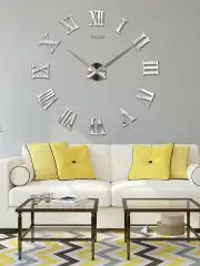 ساعات جداريه ثلاثيه الابعاد بحجم كبير 9