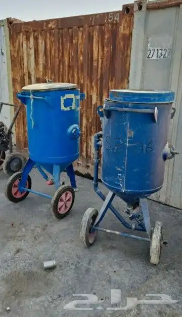 رماله سنفرة الحديد إزالة الدهانات القديمه 0