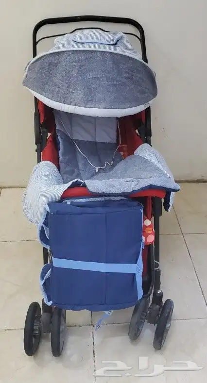 عربة اطفال ماركة ماما لاف حالة ممتازة 5