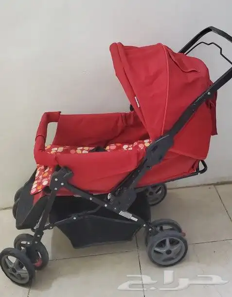 عربة اطفال ماركة ماما لاف حالة ممتازة 4