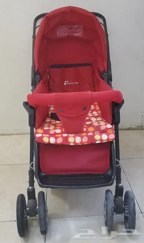 عربة اطفال ماركة ماما لاف حالة ممتازة 9