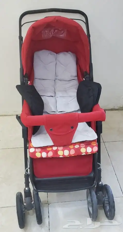 عربة اطفال ماركة ماما لاف حالة ممتازة 8
