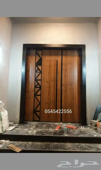 ابواب المنيوم وحديد كلادينج 11