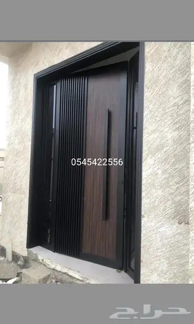 ابواب المنيوم وحديد كلادينج 12