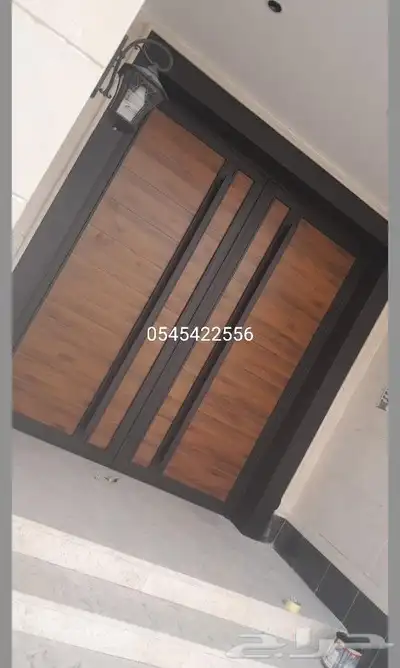 ابواب المنيوم وحديد كلادينج 10