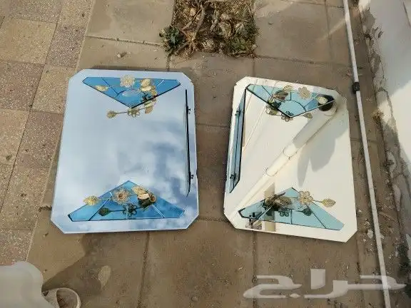 مغاسل الخزف السعودي نظيفه عدد خمس بملحقاتها 3