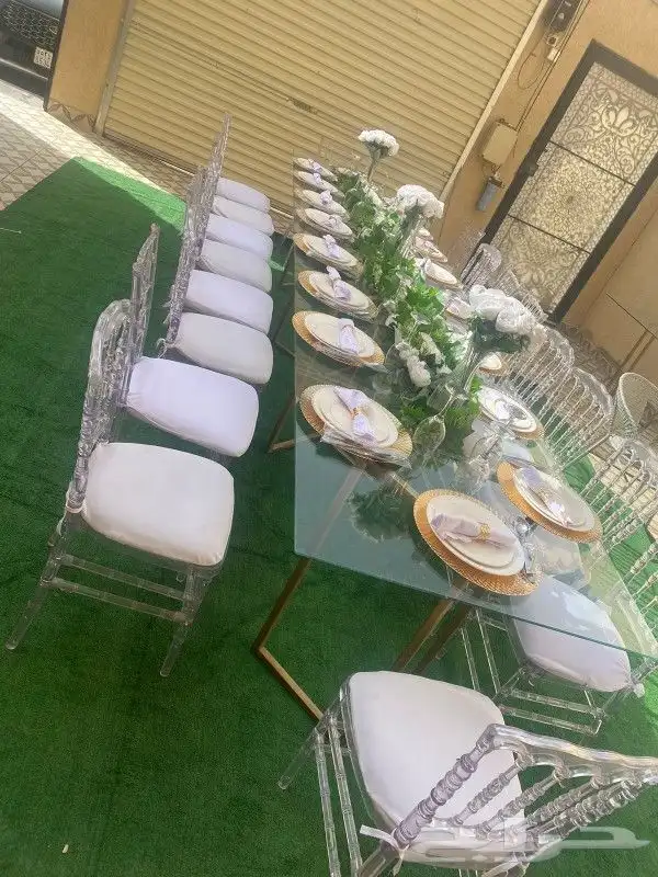 تاجير طاوله طعام مستطيل في الرياض 1