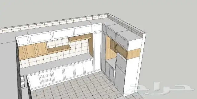 مصمم مطابخ المنيوم 3d 0