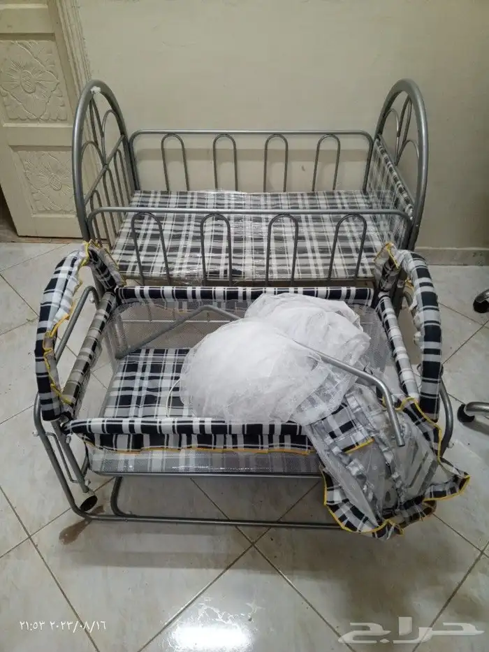سرير اطفال جديده 0