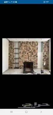 بناء مشبات ديكور مشب Marble fireplace decor 15