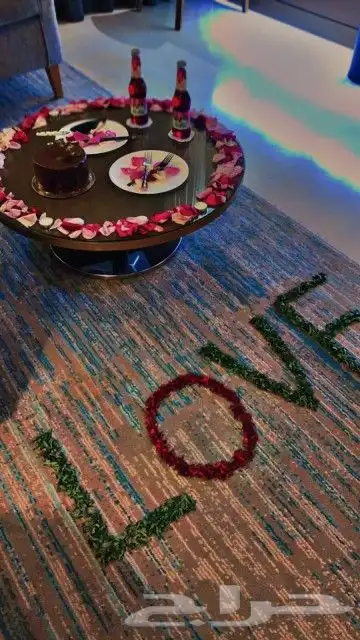 تنسيق غرف عرسان وذكرى الزواج 9