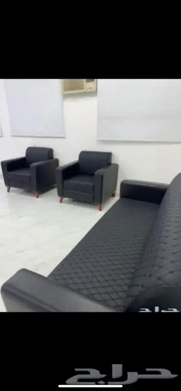 Office furniture مكاتب كنبات استقبال كراسي كاونترات بارتشن 29