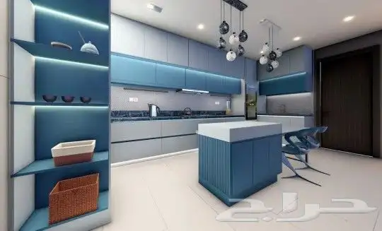 تصميم مطابخ ثلاثي الابعاد 3