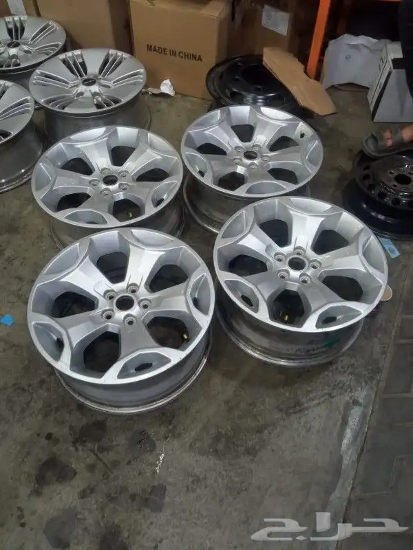 جنوط فورد تورس كروم الأصلي وكاله موديل 2017 مقاس 19 1