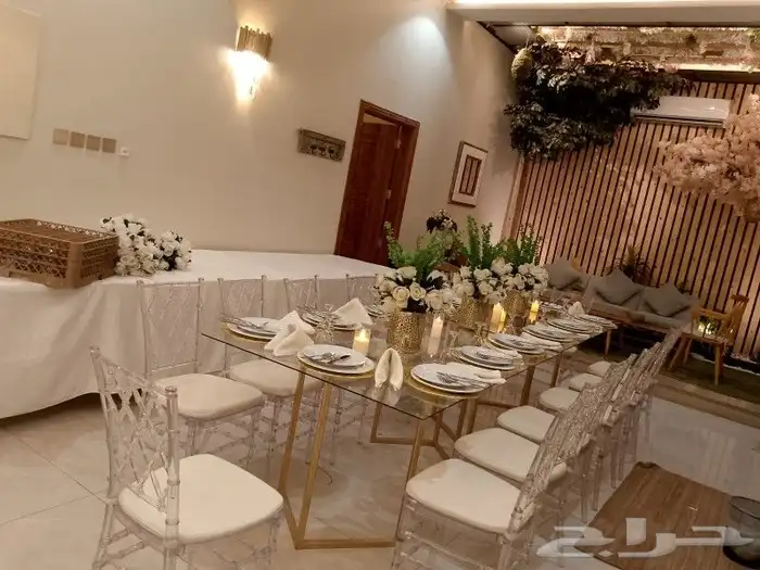 تأجير طاولات وكراسي وكنب وزل وسماعات ومكيفات ومخيمات 2