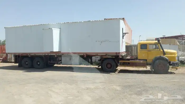 سطحة تريله 2لنقل الاعلاف النخل الاسمنت الحديد من القصيم ل اي 1