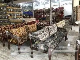 كراسي خارجية كراسي خشبيه خارجية حديد 10