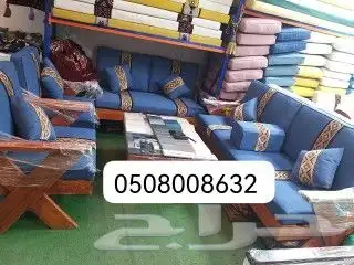 كراسي خارجية كراسي خشبيه خارجية حديد 4