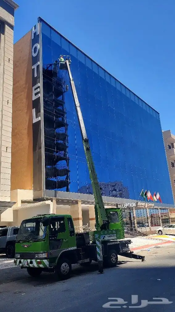 تنظيف الواجهات الزجاجية بجدة شركة اكلين فاست 5