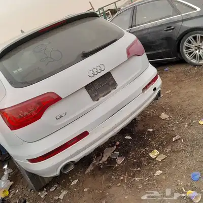 تشليح قطع غيار فقط سياره اودي Q7 موديل 2013 1