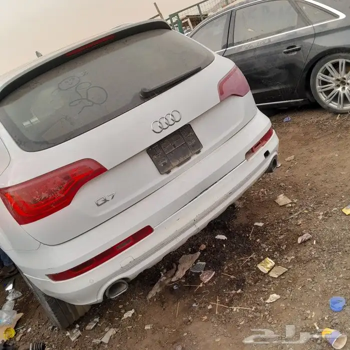 تشليح قطع غيار فقط سياره اودي Q7 موديل 2013 1