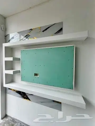 ديكور داخلي جبس بورد بديل رخام بديل خشب اشمنت بورد فوم 13
