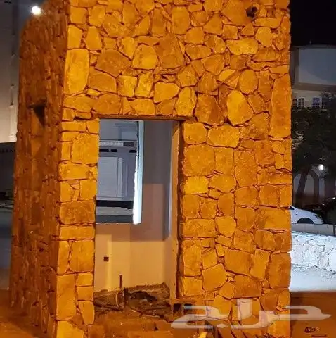 مقاول حجرطبيعي بناء ربراب مشايات مجالس بوابات شلالات 3