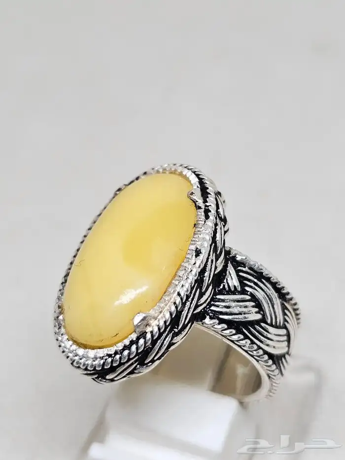 خواتم كهرمان طبيعي حر 2