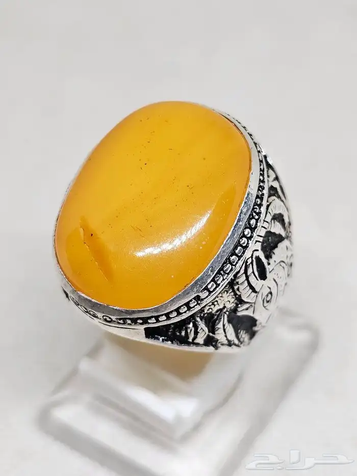 خواتم كهرمان طبيعي حر 0