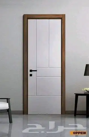 ابواب خشب دوكو مع استلس 2