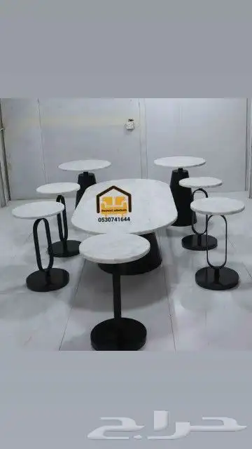 طاولات قهوة طاولات خدمة طاولة قهوة خشب قشرة الجوز ركن كوفي 45