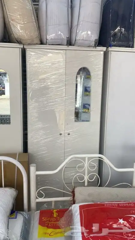 يوجد لدينا جميع السراير والمراتب والدواليب الحديد والخشب 8