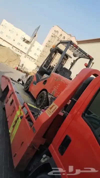 سطحه ا لجبيل النقل سيارات رافعة شوكيه ايجار داخلي و خارجي 1
