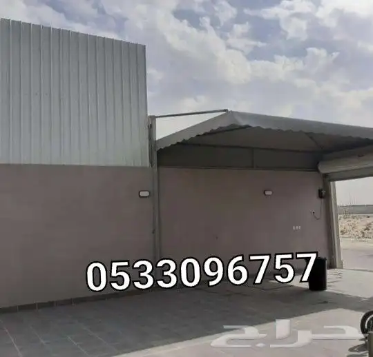 مظلات سيارات وخزانات وسواتر جوانب 15