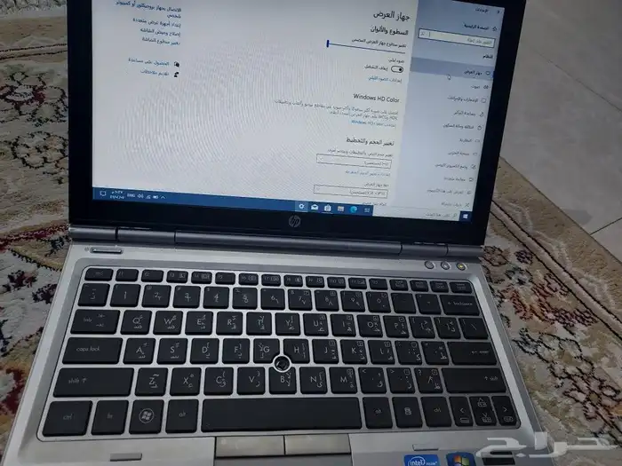 لاب تبي اتش بي corei5 windows 10 عليه 0