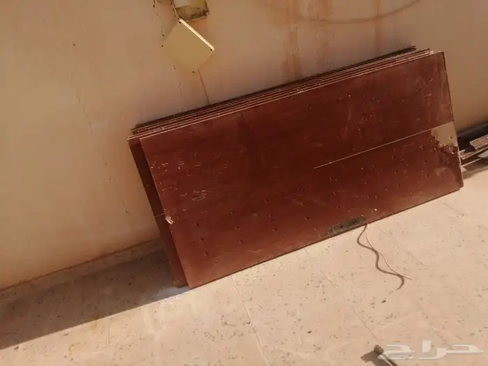 ابواب خشب تلبيس مستخدمة بدون كشف باب شقة خشب بدون كشف 0