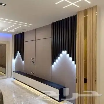 تركيب بديل الخشب الشيبورد وأسمنت بورد . 14