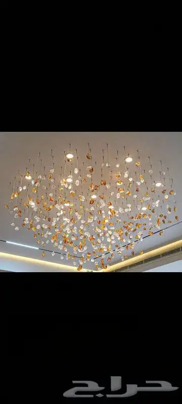ثريات تفصيل و ابجورات جداريه ذكيه 2