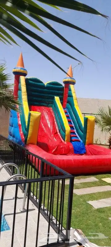 اجار نطيطات ملعب صابوني نطيطه مدارس العاب هوائيه 8